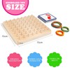 Geoboard Montessori Toy, 8x8 Pin Geometry Shape Puzzle Board, Graphical