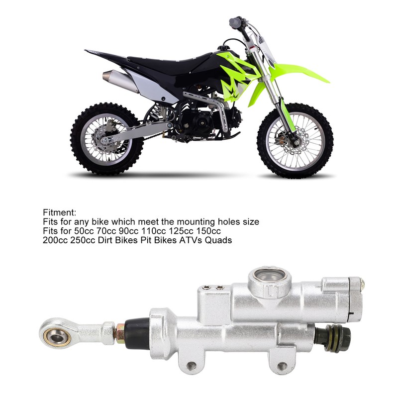 Rear Brake Master Cylinder Pump 10mm Better Braking Performance for