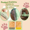 7 Stück Katzenkamm, Hundekamm, Flohkamm für Hunde & Katzen, Katzenhaarbürste