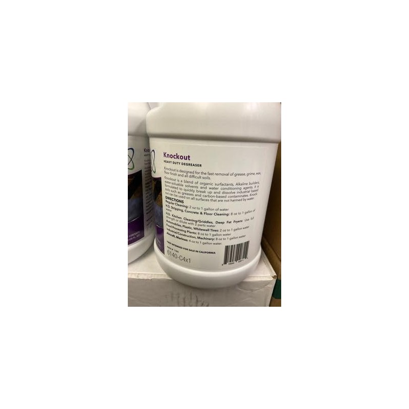 CUI Solutions Knockout Heavy Duty Industrial Strength Degreaser, 1 Gallon
