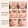 KISSIO Concealer Pencil,Under Eye Concealer,Cover Acne and Freckles,Brightener,Waterproof,Long-lasting,Cream,Makeup Pencil with