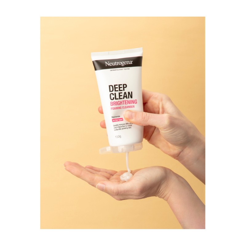 Neutrogena® Deep Clean Brightening Foaming Cleanser 150g