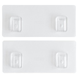 FKTXCO 2pcs File Holder Adhesive Replacement, Magazine File Organizer Strip Pad Wall File Pocket Sticket Replacement, Strong Sticky Wall Adhesive