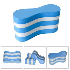 QIXIAMO Swimming Pull Float Soft Swimming Float-Kickboard EVA Swimming Pull Buoy Float Swimming Training Aid for Adult Beginners, 23.5x13x8.5cm, Blue