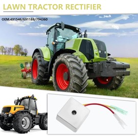 OTOTEC 1PC 12V 9A Automatic Voltage Regulator Lawn Tractor Rectifier Replacement Part 691188 491546 793360 794360 Compatible with Briggs & Stratton