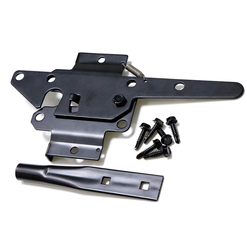 Heavy Duty Self-Locking Post Mount Automatic Gravity Lever Gate Latch