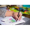 Zebra Pen F-301 Ballpoint Fine Point 0.7mm Stainless Steel Retractable
