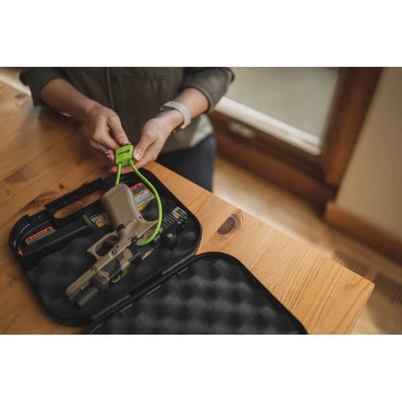 Lockdown 15 Inch Cable Gun Lock with Non-Marring, California DOJ