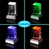 IFOLAINA 3D Human Skeleton Model Anatomy Gifts Crystal Labeled Skeleton
