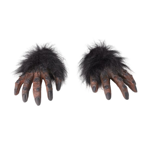 Bristol Novelty MD162 Hairy Hands | Brown | Pack of 1, unisex-adult, One Size