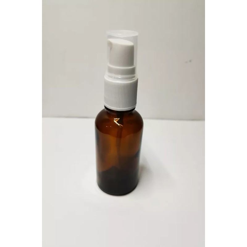 Meliars Envase Ambar 30ml Con Dosificador Blanca + 20ml Atomizador