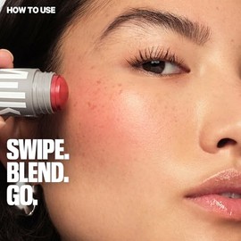 Milk Makeup Lip + Cheek Stick – Buildable Cream Blush + Lip Color w/Hydrating Mango Butter + Avocado Oil for a Natural Flush – Long-Lasting, Multiuse,
