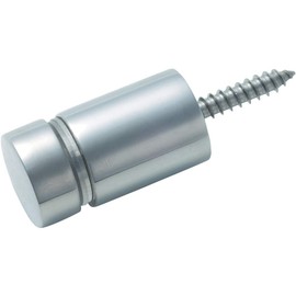 TRUSCO SN-AA130 Sign Nut Flat Round Φ 0.4 - 0.4 inches (12 - 10 mm), Stainless Steel, 1 Piece