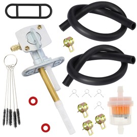 SOAJEE Fuel Gas Petcock Valve Tank Switch Compatible with Yamaha YFS200 YFM250 YFM350 YFM400 YFM450 YFM600 YFM660 YFZ350 YFZ450 YTM200 YTM225 YFM80 YFM100 YFM125 YFM200 YFM225 YFB250 YX600 YF60 YT60