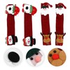 VICASKY 4pcs Christmas Refrigerator Handle Easy to Use Hook and