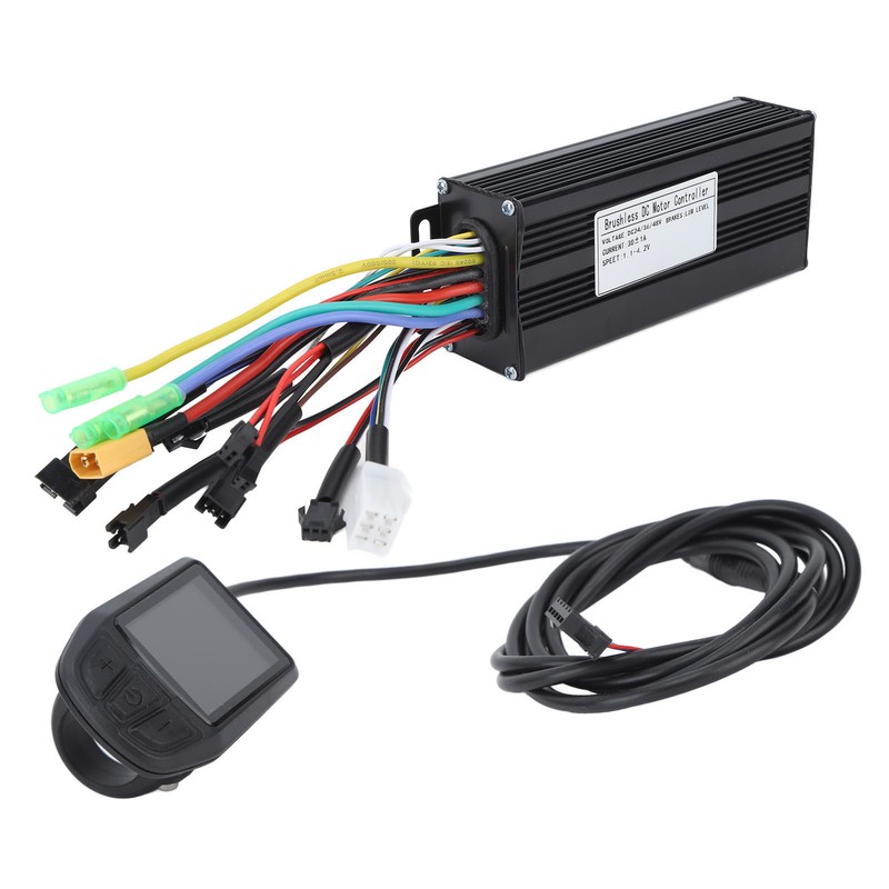 Electric Bicycle Conversion Kit Electric Bike Controller LCD Display 30A