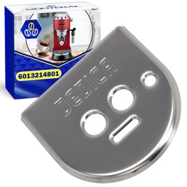 Drip Tray Grille Espresso Machine in Stainless Steel AISI 430 Has The Original Code 6013214801 for DeLonghi Dedica - Warranty 10 Years - MONTERAL
