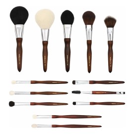 Miss Cherry Brochas De Maquillaje Profesional Natural 13 Pzs