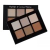 Prolux Cosmetics Paleta De Contorno Iluminador Y Bronceador Rostro Prolux