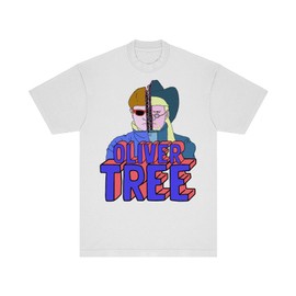 Oliver Tree Unisex's Standard Terminator Tree T-Shirt, White