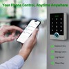 Wireless WiFi TUYA Access Control System, Fingerprint Password Stand-Alone Door