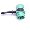 BRANSYS 9 Pin T Type to OBD2 - J1939 Male