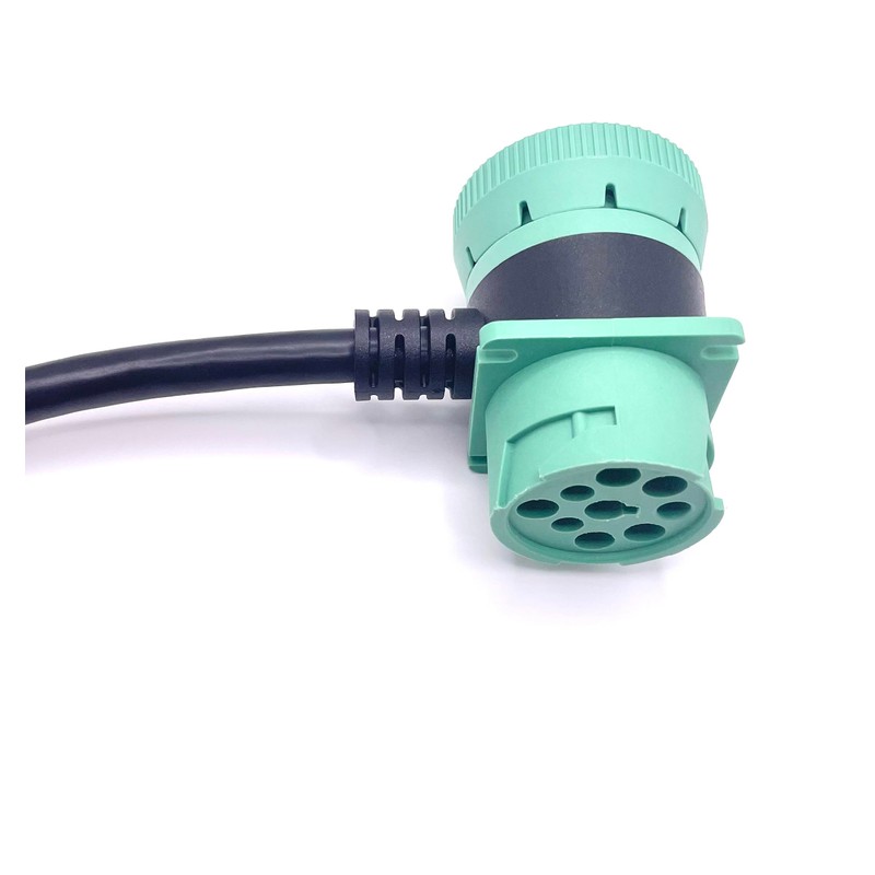 BRANSYS 9 Pin T Type to OBD2 - J1939 Male