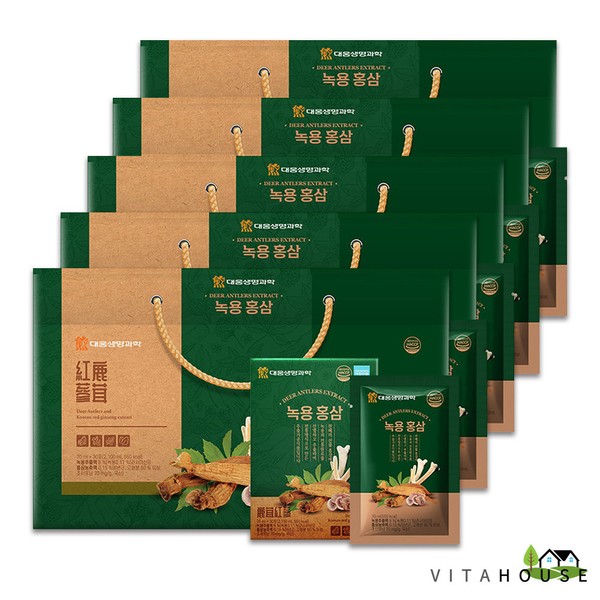 Daewoong Life Science Antler Red Ginseng 70ml 30 packets 5