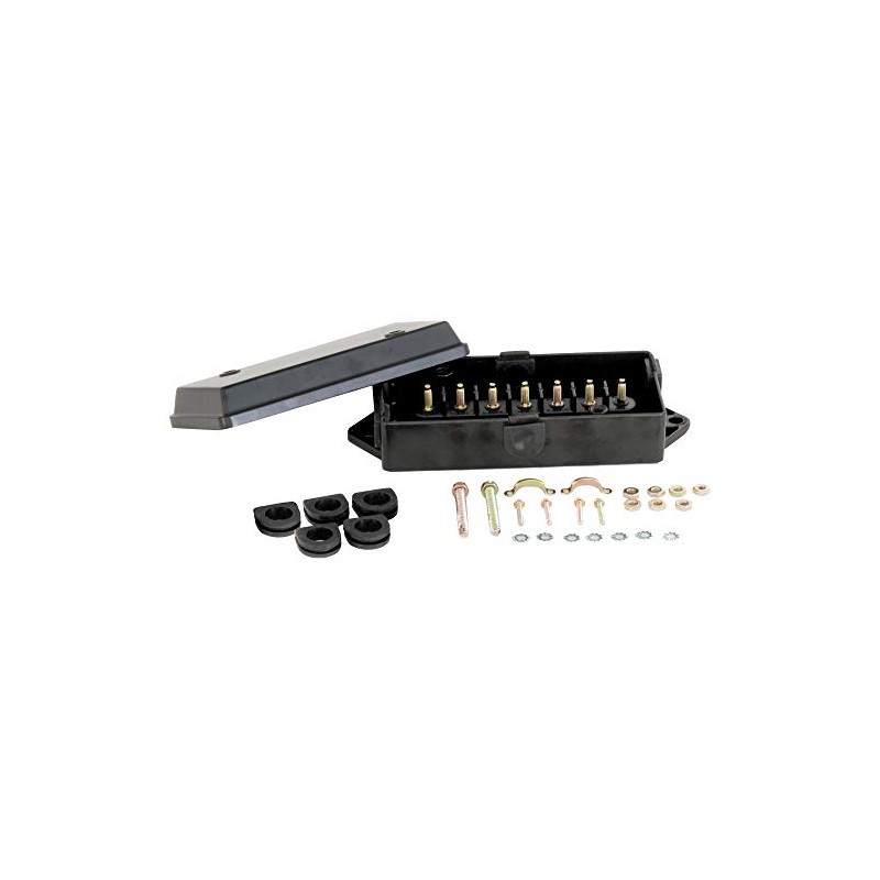 Buyers Products Polypropylene Electrical Junction Box With 7 Terminals