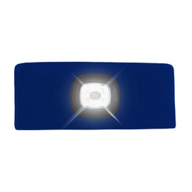 Winter Headband With Bright LED Light - Warm Knit Band for Winter Safety - LED 3 Brightness Settings - Unisex Fits Most Men, Women and Kids Headlamp for Outdoor Dog Walking, Running, Hiking, Woods