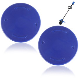 2-Pack Weed Eater Spool Cap Cover Compatible with Kobalt 120X and 120X-06 40V String Trimmer, Replacement Spool Cover Compatible with Kobalt 40-Volt String Trimmer (Blue)