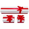 3 Pieces Bow Packaging Box, Gift Packaging Box, Jewelry Box,