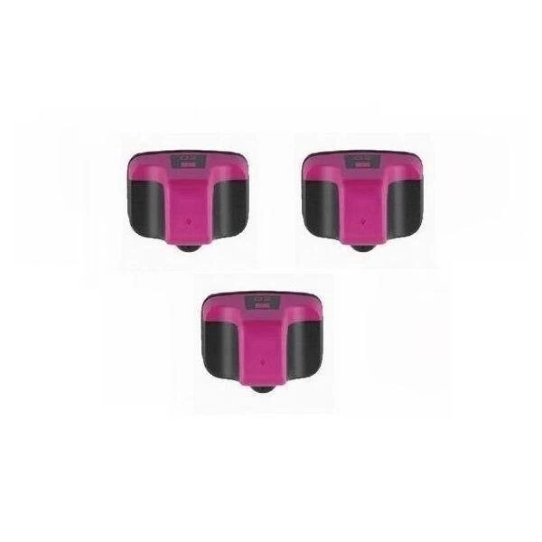 Unbranded 3 Magenta Compatible HP 02XL Ink Cartridges Photosmart C5180