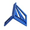 Upgrade Woodworking Measuring Ruler Metric/Inch 3D Multi-Angle Aluminum Alloy 22.5/30/45/60/67.5/90