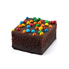 Brownies Gift Basket | Chocolate Brownies Individually Wrapped [9 Count] Topped with Rainbow Candy Chips | Birthday Snacks | Food Gifts for Men, Women | Kosher, Dairy & Nut Free | Stern’s Bakery