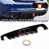 WenQi Rear Lower Diffuser Lip W/Light LED For Infiniti Q50