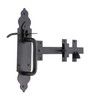 Infinity Decor Heavy Duty Black Gothic Suffolk Ornamental Thumb Gate