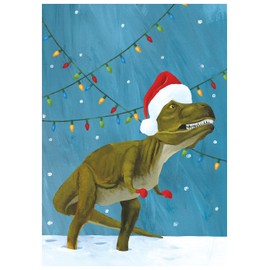 Dinosaur - Box of 12 Holiday Cards and Envelopes