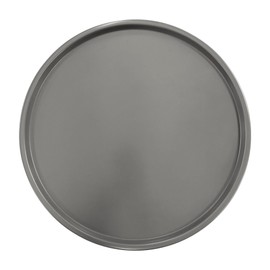 Supreme Housewares Non-Stick Steel Bakeware Round Pizza Pan for Oven Pizza Tray Pie Pans Baking Pan for Kitchen Baking Supplies, Sliver Grey, 14 Inch Pizza Pan