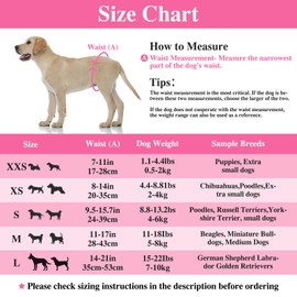 Dono Cat Nappies, Pack of 24, Dog Nappies for Female Dogs, Female Dog Nappies, Dog Nappies with Wetness Indicator, Dog Pants for Incontinence, Heat, Period, Irritation, L