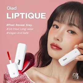 Oiad Tinte Labial Coreano Liptique Peel Off: Efecto Tatuaje Labial De Larga Duración De 24 Horas Resistente Al Agua Y A Las Manchas Nutritivo E Hidratante Para Mujeres Efecto Voluminizador I
