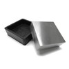 JTS Steel Bench Block W/Rubber Base 2-1/2" Square 1" Thick