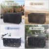 Rilime Fire Pit Cover Rectangular, 44 x 32 x 22