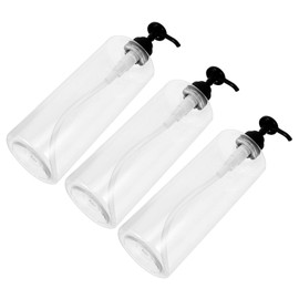 FOMIYES 6pcs Reusable Soap Bottle Shower Gel Press Pump Empty Subpackaging -Friendly Pump Bottle for Shampoo Body Lotion