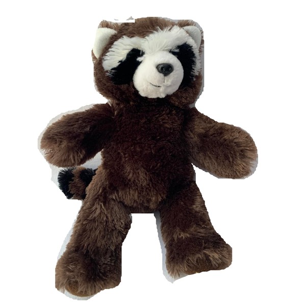 Weighted stuffed animal - donkey, zebra or raccoon with 3