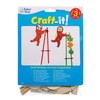Baker Ross AX577 Sloth Wooden Acrobat Kits - Pack of