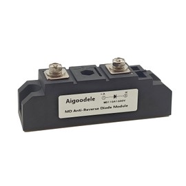 Aigoodele MD110-16 12V One Way Diode, Anti-Reverse Bridge Rectifier 110A Solar Recovery Module for Photovoltaic Protection