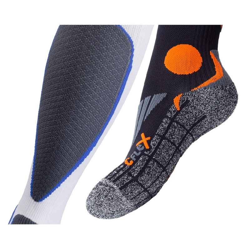 CFLEX Men's & Women's Running Compression Socks (2 Pairs), Sports