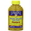 Beaver Brand, Coney Island Hot Dog Mustard, 12.5oz Bottle (Pack