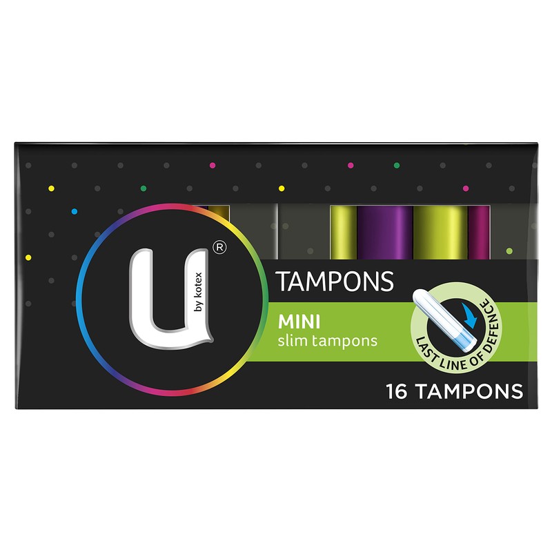U by Kotex Tampons, Mini 16 Pack